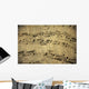 old music sheet Wall Mural