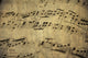 old music sheet Wall Mural