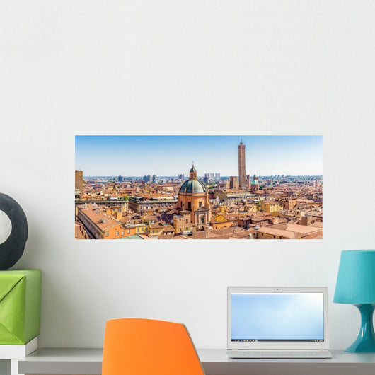Cityscape Bologna Wall Decal
