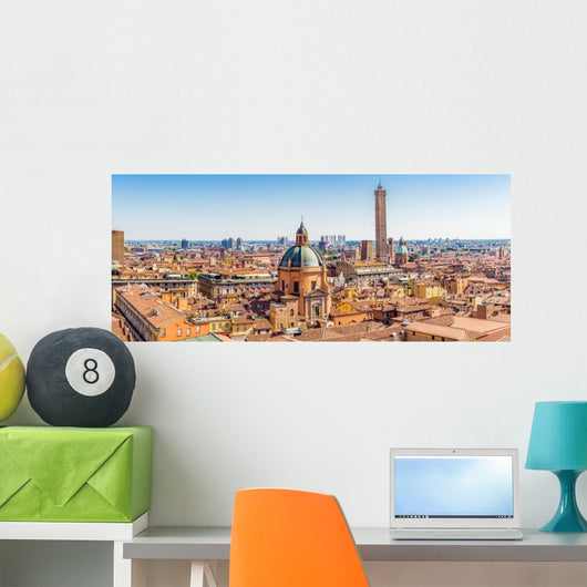 Cityscape Bologna Wall Decal