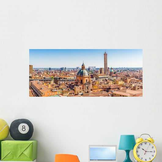 Cityscape Bologna Wall Decal