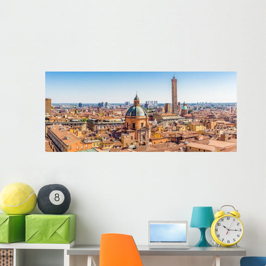 Cityscape Bologna Wall Decal