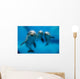 Three Dolphins Underwater Wall Decal