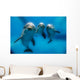 Three Dolphins Underwater Wall Decal