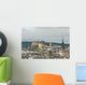 Edinburgh Castle City Skyline Wall Mural