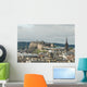 Edinburgh Castle City Skyline Wall Mural