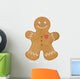 Gingerbread Man Wall Decal