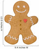 Gingerbread Man Wall Decal