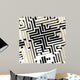 Maze Background Wall Mural