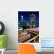 Los Angeles at Night Wall Mural