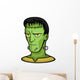Vector illustration of Frankenstein's monster, from the shoulders up. Wall Decal