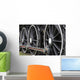 Steam Train Wheels Wall Mural