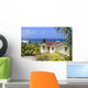 House with an ocean view Wall Mural