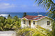 House with an ocean view Wall Mural