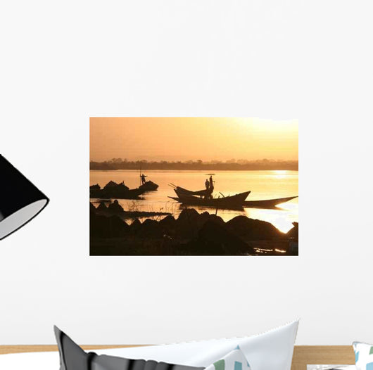 Evening Niger Bamako Mali Wall Decal