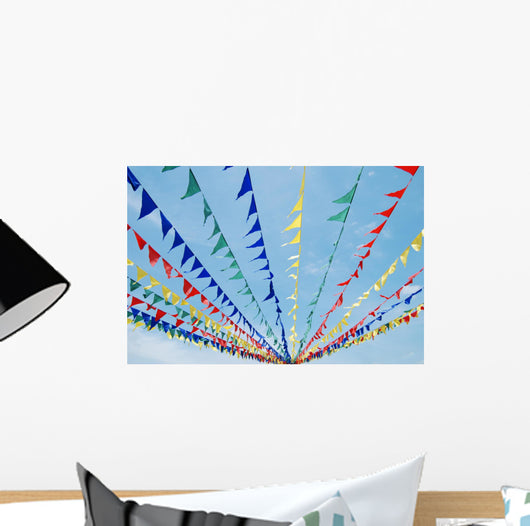 Pennants Wall Mural