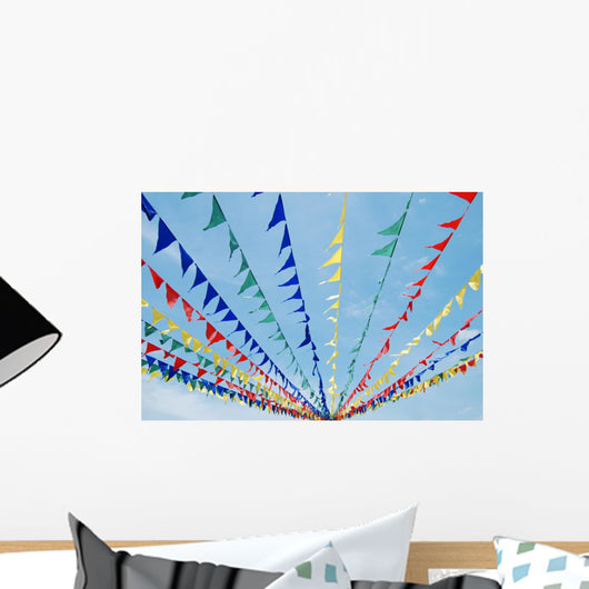 Pennants Wall Mural