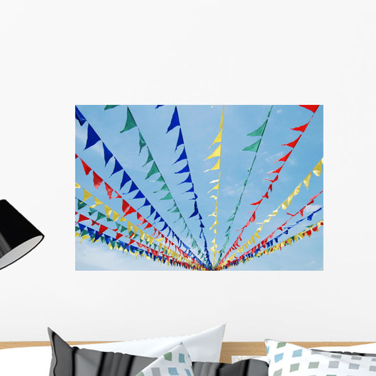 Pennants Wall Mural