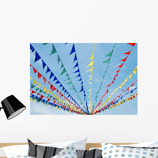 Pennants Wall Mural