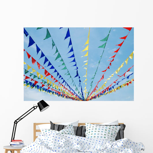Pennants Wall Mural
