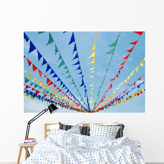 Pennants Wall Mural