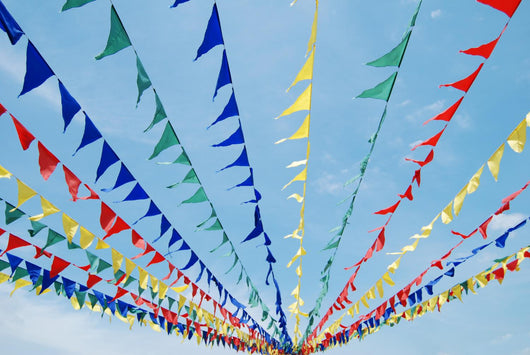 Pennants Wall Mural