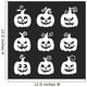 Halloween pumpkin for Halloween party Trick or treat Vector icons Wall Decal