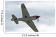 Wwii Fighter Airplane Wall Mural