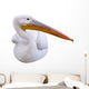Seated Pelican Wall Decal