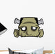 Halloween Paper Mask - Franken Wall Decal