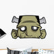 Halloween Paper Mask - Franken Wall Decal