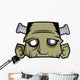 Halloween Paper Mask - Franken Wall Decal