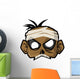 Halloween Paper Mask - Mummy Wall Decal