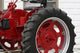 Antique Red Tractor Wall Mural