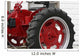 Antique Red Tractor Wall Mural