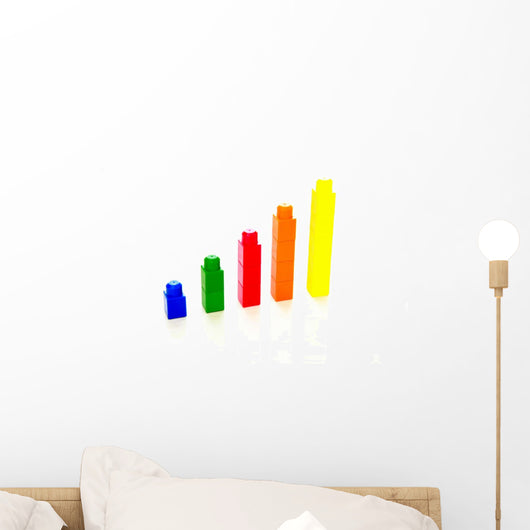 Lego Graph Wall Mural