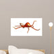 3D Rendering Octopus White Wall Decal