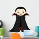 Cute smiling vampire girl Wall Decal