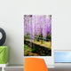 Draping Wisteria Flowers Wall Mural
