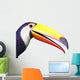 Closeup of toucan bird Wall Decal
