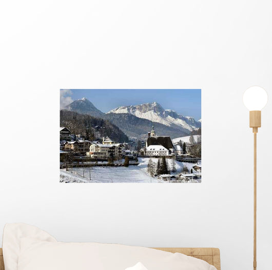 Berchtesgaden with Unterberg Wall Decal