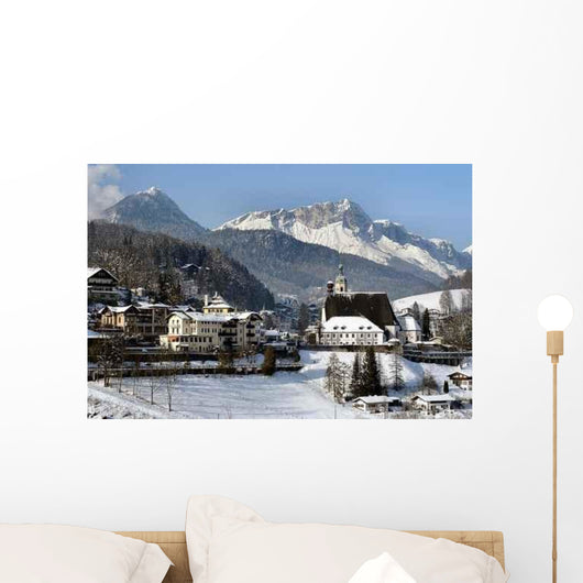 Berchtesgaden with Unterberg Wall Decal