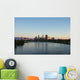 Minneapolis Sunset over Mississippi Wall Decal