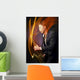 Man Playing Saxophone Wall Decal Design 2