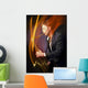 Man Playing Saxophone Wall Decal Design 2