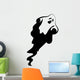 Ghost Cartoon Halloween Vector Illustration Wall Decal