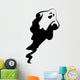 Ghost Cartoon Halloween Vector Illustration Wall Decal