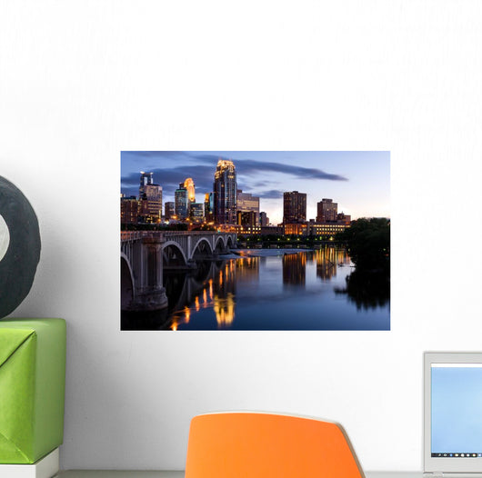Minneapolis Minnesota Wall Decal