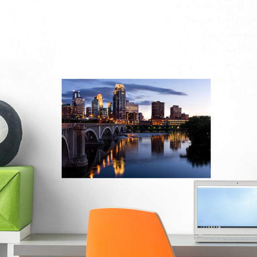 Minneapolis Minnesota Wall Decal