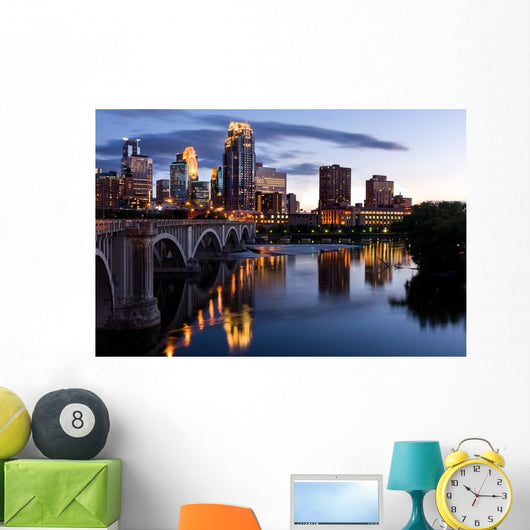 Minneapolis Minnesota Wall Decal